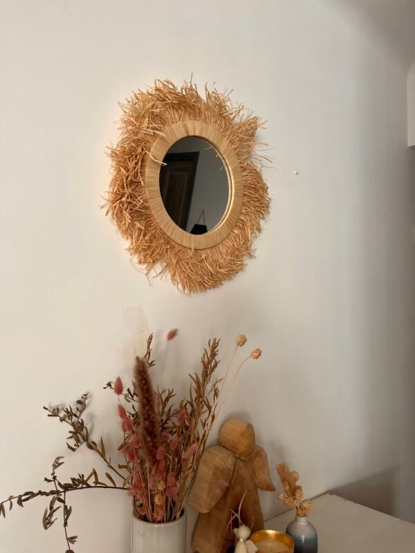 Miroir "Le Raphia" Moyen – Image 3