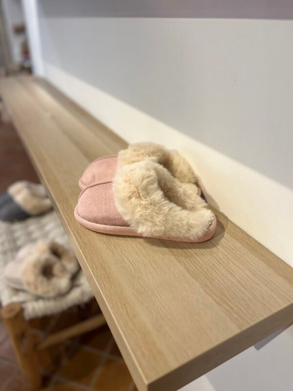 Chausson « Moumoute » Rose – Image 3