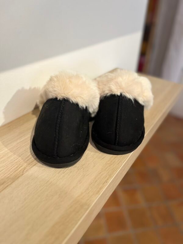 Chausson « Moumoute » Noir